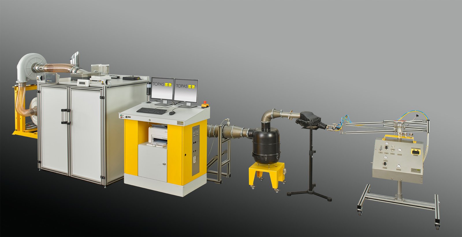 ABP 115 Engine Intake & Industrial Filter Test System application overview